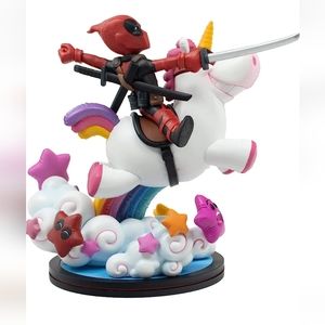 Quantum Mechanics Q Fig Max Deadpool X Unicorn Figure